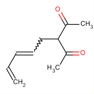 Molecular Structure of 185053-98-9 (2,4-Pentanedione, 3-(2,4-pentadienyl)-)