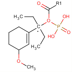 Molecular Structure of 185066-95-9 (Phosphonic acid, [(3-methoxy-1-cyclohexen-1-yl)methyl]-, diethyl ester)