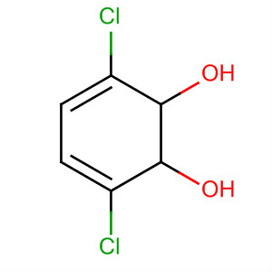 Molecular Structure of 185195-45-3 (3,5-Cyclohexadiene-1,2-diol, 3,6-dichloro-)