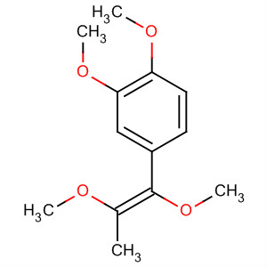 Molecular Structure of 185252-94-2 (Benzene, 4-(1,2-dimethoxy-1-propenyl)-1,2-dimethoxy-, (E)-)