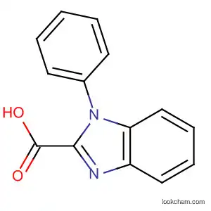 Molecular Structure of 185332-42-7 (1H-Benzimidazole-2-carboxylic acid, 1-phenyl-)