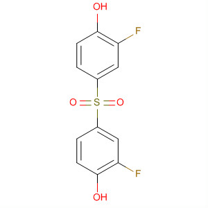 Molecular Structure of 185418-28-4 (Phenol, 4,4'-sulfonylbis[2-fluoro-)