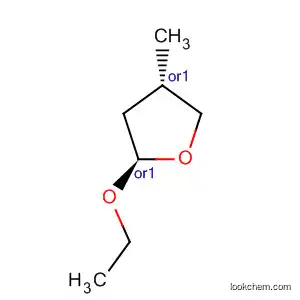 Molecular Structure of 185421-81-2 (Furan, 2-ethoxytetrahydro-4-methyl-, (2R,4S)-rel-)