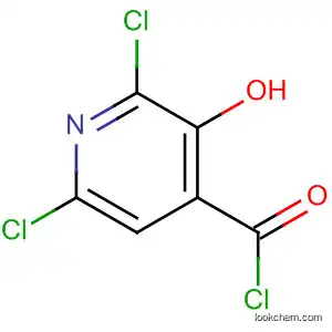 Molecular Structure of 185423-36-3 (4-Pyridinecarbonyl chloride, 2,6-dichloro-3-hydroxy-)