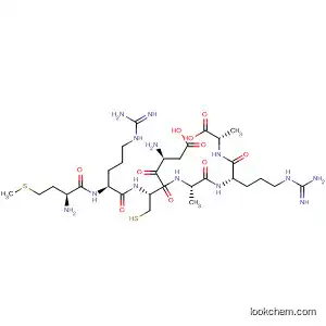 Molecular Structure of 185428-98-2 (L-Alanine, L-methionyl-L-arginyl-L-a-aspartyl-L-cysteinyl-L-alanyl-L-arginyl-)