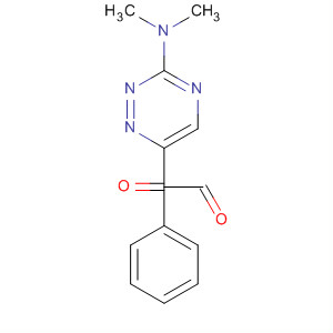 Molecular Structure of 185431-97-4 (Ethanedione, [3-(dimethylamino)-1,2,4-triazin-6-yl]phenyl-)