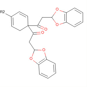 Molecular Structure of 185436-22-0 (Ethanone, 1,1'-(1,4-phenylene)bis[2-(1,3-benzodioxol-2-yl)-)