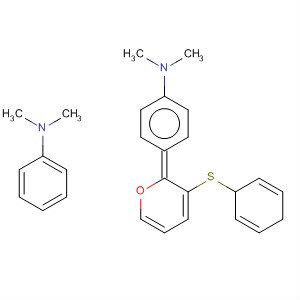 Benzenamine, 4,4'-(3,6-dihydro-6-phenyl-2H-thiopyran-2-ylidene)bis[N,N-dimethyl-
