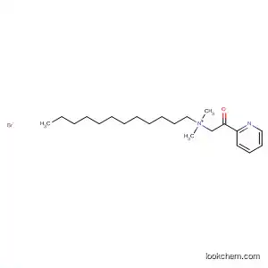 Molecular Structure of 188755-20-6 (2-Pyridineethanaminium, N-dodecyl-N,N-dimethyl-b-oxo-, bromide)