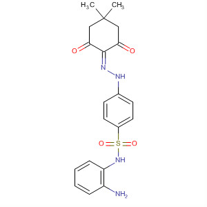 Benzenesulfonamide, N-(aminophenyl)-4-[(4,4-dimethyl-2,6-dioxocyclohexylidene)hydrazino]-