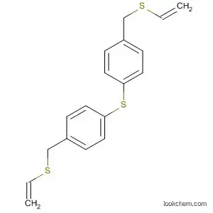 Molecular Structure of 188969-06-4 (Benzene, 1,1'-thiobis[4-[(ethenylthio)methyl]-)