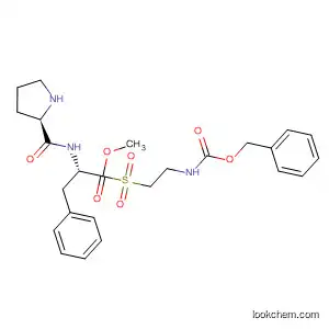 Molecular Structure of 189256-04-0 (L-Phenylalanine,
1-[[2-[[(phenylmethoxy)carbonyl]amino]ethyl]sulfonyl]-L-prolyl-, methyl
ester)
