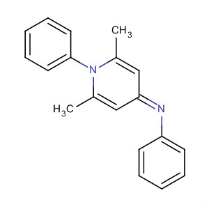 Molecular Structure of 189274-28-0 (Benzenamine, N-(2,6-dimethyl-1-phenyl-4(1H)-pyridinylidene)-)