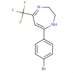 1H-1,4-Diazepine, 7-(4-bromophenyl)-2,3-dihydro-5-(trifluoromethyl)-