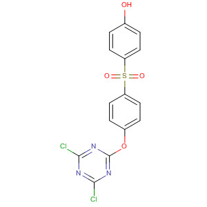 Phenol, 4-[[4-[(4,6-dichloro-1,3,5-triazin-2-yl)oxy]phenyl]sulfonyl]-