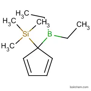 Molecular Structure of 190316-33-7 (Borane, diethyl[1-(trimethylsilyl)-2,4-cyclopentadien-1-yl]-)