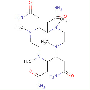 Molecular Structure of 190320-79-7 (1,4,7,10-Tetraazacyclododecane-2,3,8,9-tetraacetamide,
N,N',N'',N'''-tetramethyl-)