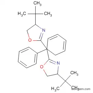 Molecular Structure of 190327-55-0 (Oxazole,
2,2'-[1,1'-biphenyl]-2,2'-diylbis[4-(1,1-dimethylethyl)-4,5-dihydro-,
(4S,4'S)-)