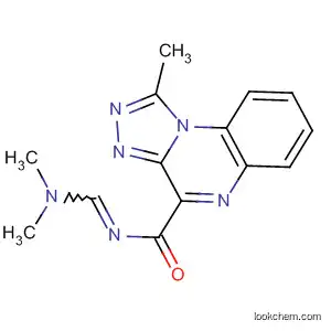 Molecular Structure of 190334-04-4 ([1,2,4]Triazolo[4,3-a]quinoxaline-4-carboxamide,
N-[(dimethylamino)methylene]-1-methyl-)
