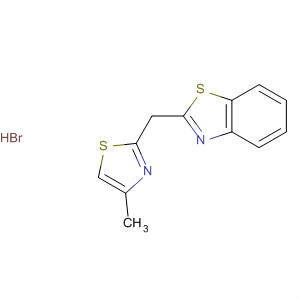 Molecular Structure of 190365-97-0 (Benzothiazole, 2-[(4-methyl-2-thiazolyl)methyl]-, monohydrobromide)