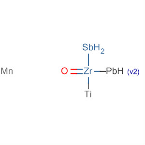 Molecular Structure of 192723-90-3 (Antimony lead manganese titanium zirconium oxide)