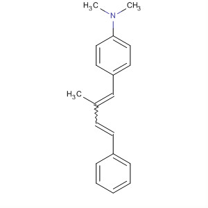 Molecular Structure of 192760-45-5 (Benzenamine, N,N-dimethyl-4-(2-methyl-4-phenyl-1,3-butadienyl)-,
(E,E)-)