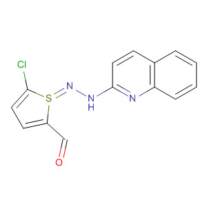 Molecular Structure of 192766-59-9 (2-Thiophenecarboxaldehyde, 5-chloro-, 2-quinolinylhydrazone, (E)-)