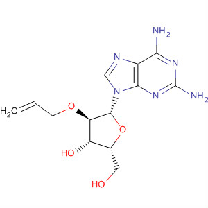 Molecular Structure of 133766-20-8 (Adenosine, 2-amino-2'-O-2-propenyl-)