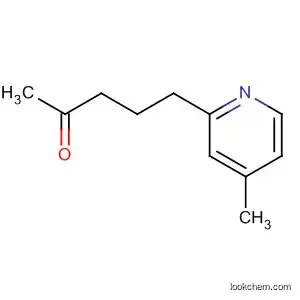 Molecular Structure of 146431-61-0 (2-Pentanone, 5-(4-methyl-2-pyridinyl)-)