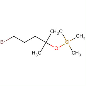 Molecular Structure of 153910-80-6 (Silane, (4-bromo-1,1-dimethylbutoxy)trimethyl-)