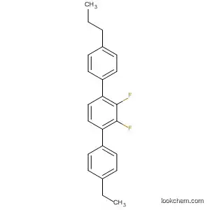 Molecular Structure of 157248-25-4 (1,1':4',1''-Terphenyl, 4-ethyl-2',3'-difluoro-4''-propyl-)