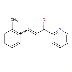 Molecular Structure of 167219-77-4 (2-Propen-1-one, 3-(2-methylphenyl)-1-(2-pyridinyl)-)