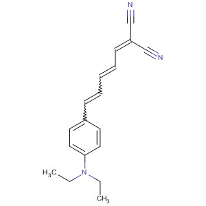 Molecular Structure of 182246-78-2 (Propanedinitrile, [5-[4-(diethylamino)phenyl]-2,4-pentadienylidene]-)