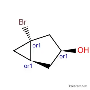 Molecular Structure of 182801-98-5 (Bicyclo[3.1.0]hexan-3-ol, 1-bromo-, (1R,3S,5S)-rel-)