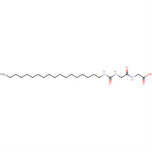 Molecular Structure of 193543-09-8 (Glycine, N-[(octadecylamino)carbonyl]glycyl-)