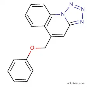 Molecular Structure of 193825-28-4 (Tetrazolo[1,5-a]quinoline, 5-(phenoxymethyl)-)