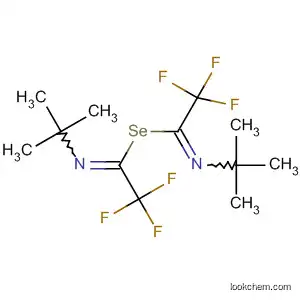 Molecular Structure of 193905-06-5 (Diselenide, bis[1-[(1,1-dimethylethyl)imino]-2,2,2-trifluoroethyl])