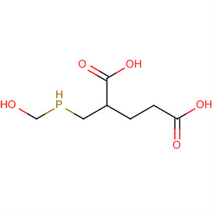 Molecular Structure of 197630-75-4 (Pentanedioic acid, 2-[(hydroxymethylphosphinyl)methyl]-)