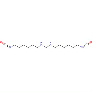 Molecular Structure of 197656-39-6 (1-Hexanamine, N,N'-methanetetraylbis[6-isocyanato-)