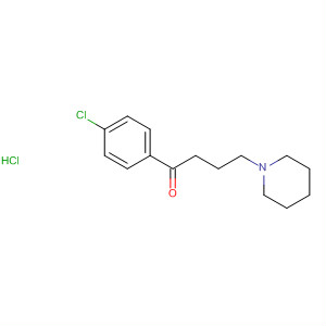 1-Butanone, 1-(4-chlorophenyl)-4-(1-piperidinyl)-, hydrochloride