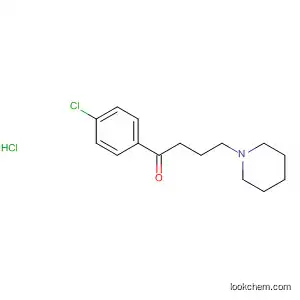 Molecular Structure of 3338-21-4 (1-Butanone, 1-(4-chlorophenyl)-4-(1-piperidinyl)-, hydrochloride)