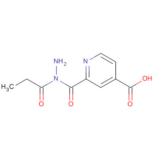 4-Pyridinecarboxylic acid, 2-(1-oxopropyl)hydrazide