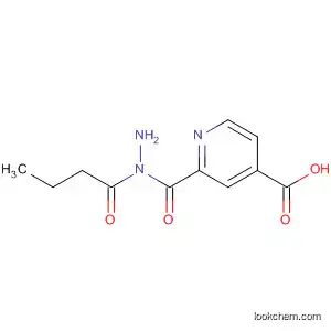 Molecular Structure of 4462-39-9 (4-Pyridinecarboxylic acid, 2-(1-oxobutyl)hydrazide)
