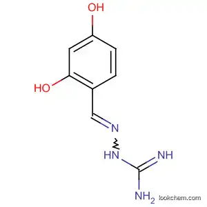 Molecular Structure of 46322-73-0 (Hydrazinecarboximidamide, 2-[(2,4-dihydroxyphenyl)methylene]-)