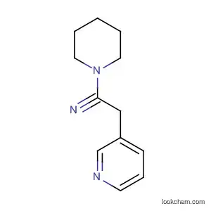 Molecular Structure of 58936-52-0 (1-Piperidineacetonitrile, 2-(3-pyridinyl)-, (S)-)