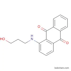 Molecular Structure of 5960-58-7 (9,10-Anthracenedione, 1-[(2-hydroxyethyl)methylamino]-)