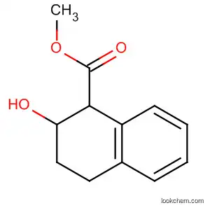 Molecular Structure of 68157-08-4 (1-Naphthalenecarboxylic acid, 1,2,3,4-tetrahydro-2-hydroxy-, methyl
ester, trans-)