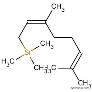 Molecular Structure of 78055-72-8 (Silane, (3,7-dimethyl-2,6-octadienyl)trimethyl-, (Z)-)