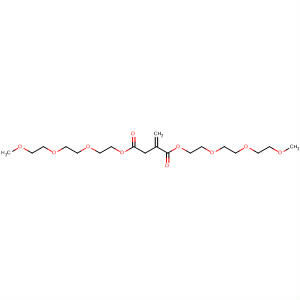 Molecular Structure of 99796-57-3 (Butanedioic acid, methylene-, bis[2-[2-(2-methoxyethoxy)ethoxy]ethyl]
ester)