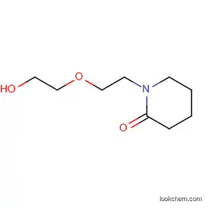 Molecular Structure of 2176-48-9 (2-Piperidinone, 1-[2-(2-hydroxyethoxy)ethyl]-)